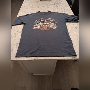 Bass pro t-shirt  blue adult small